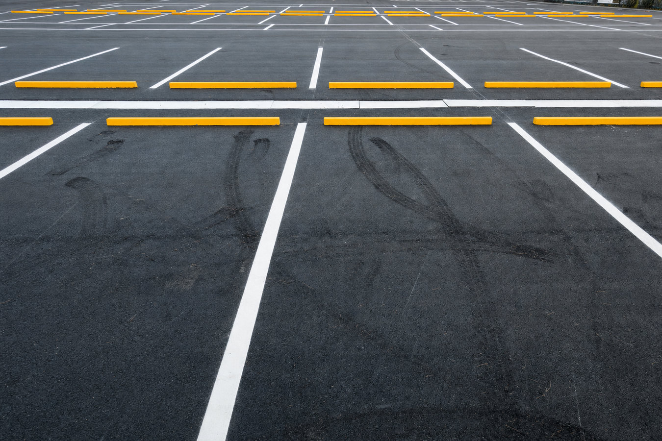 Parking lot paving